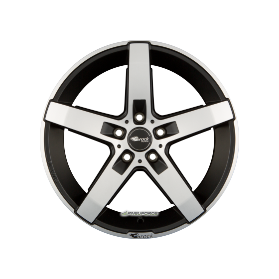 BROCK / RC B35 Schwarz Matt Voll Poliert (SMVP)